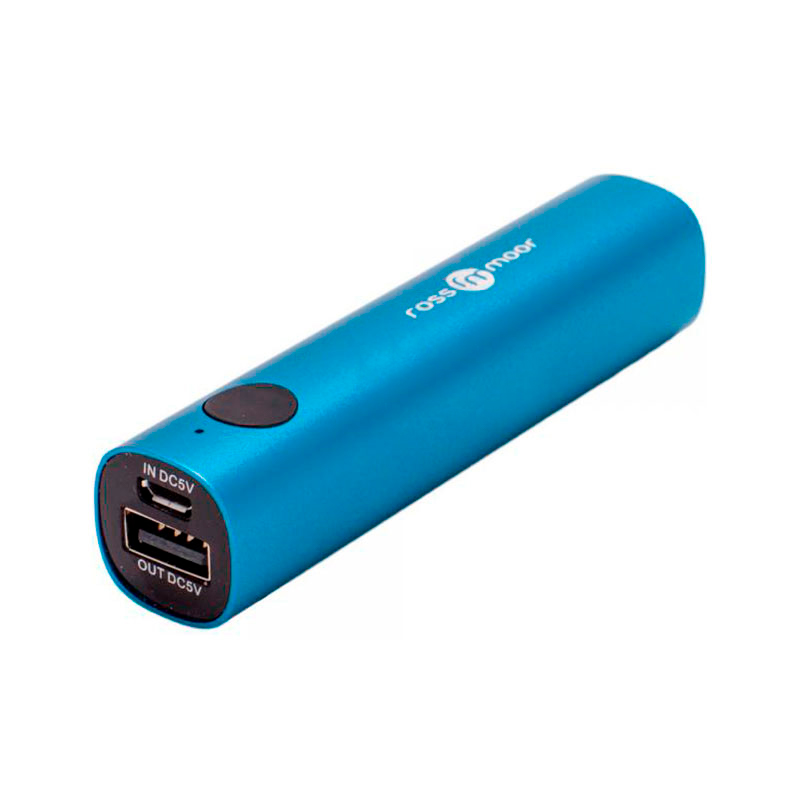 фото Внешний аккумулятор ross&moor power bank pb18 mini 2600mah blue