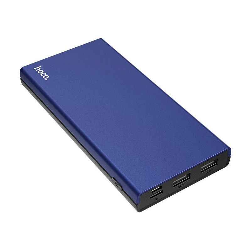 фото Внешний аккумулятор hoco power bank j66 10000mah blue