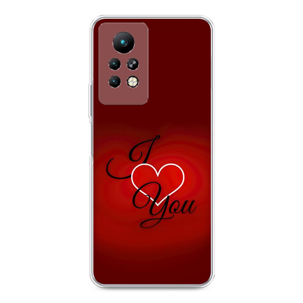 

Чехол Awog на Infinix Note 11 Pro "I love you 3", Разноцветный, 3100550-6