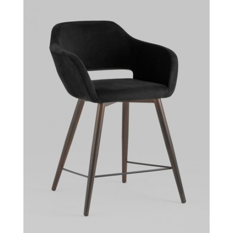 

Полубарный стул Stool Group, черный, Саймон