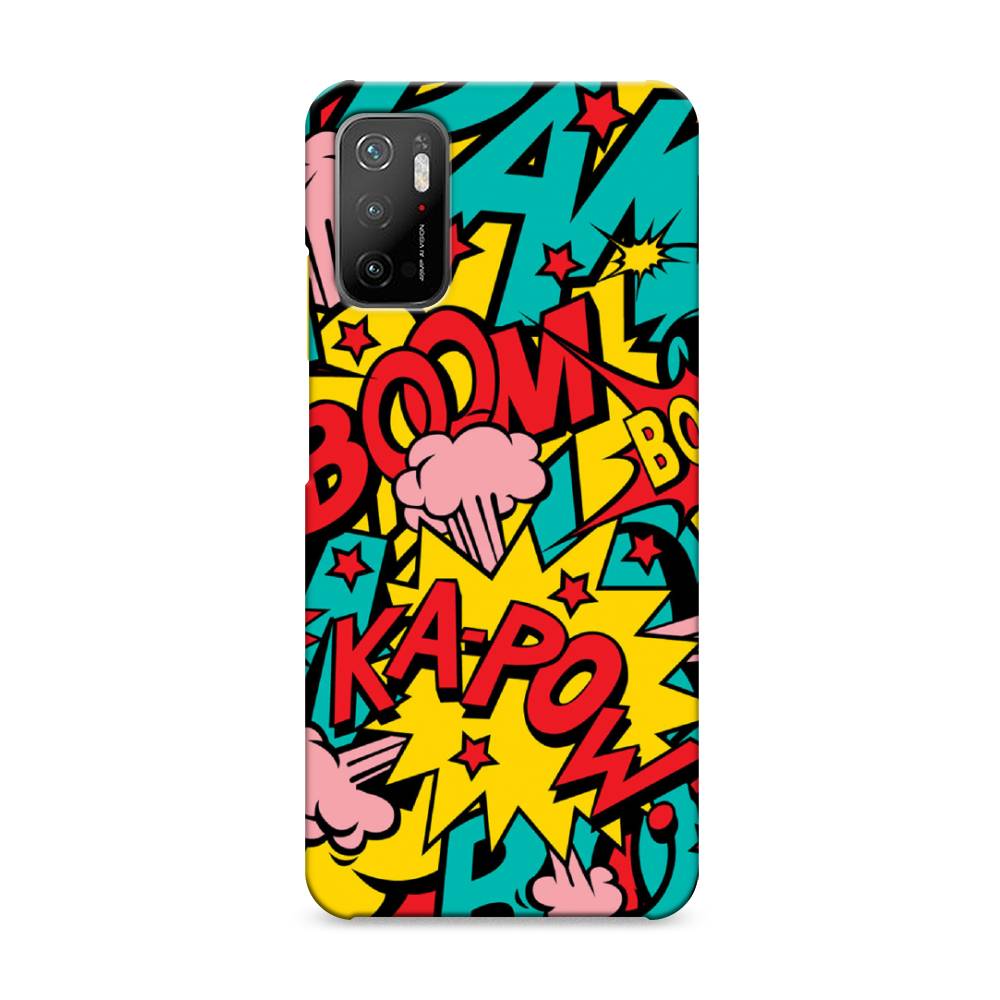 

Пластиковый чехол "Постер pop art" на Xiaomi Poco M3 Pro, 311020-7