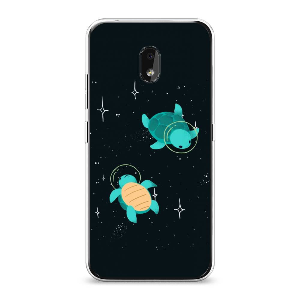 

Чехол Awog на Nokia 2.2 / Нокиа 2.2 "Черепашки космонавты", 122950-4