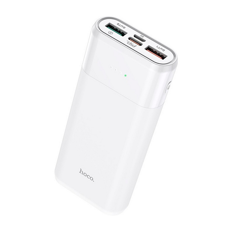 фото Внешний аккумулятор hoco j61 snowflake 10000mah white