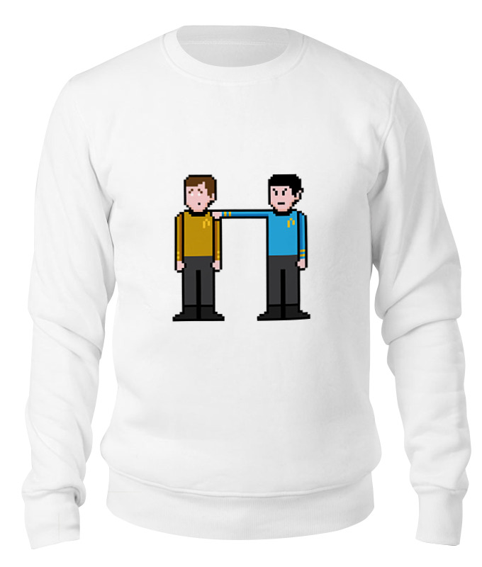

Свитшот унисекс Printio Star trek (звездный путь) белый XS, Star trek (звездный путь)