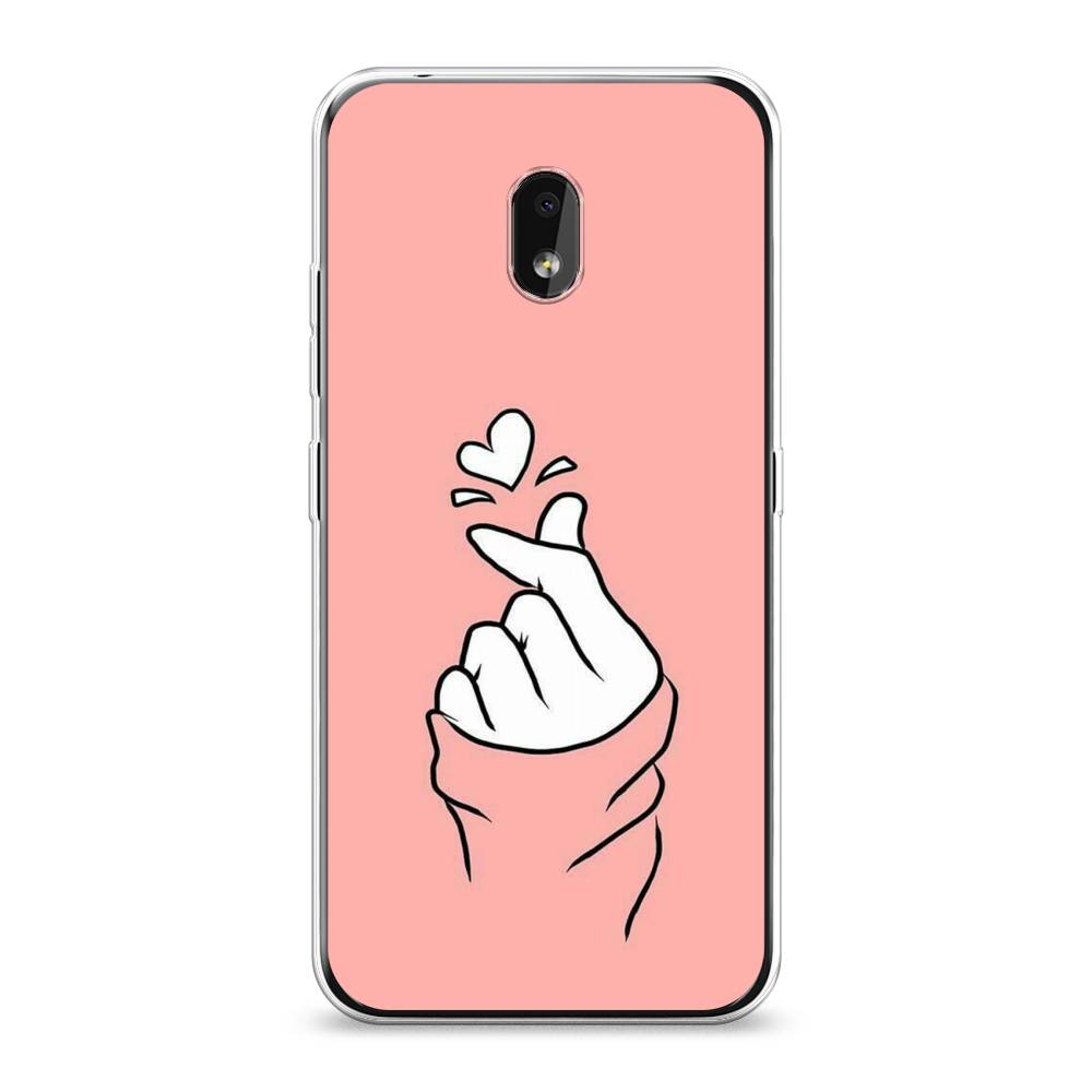 

Чехол Awog на Nokia 2.2 / Нокиа 2.2 "Любовь-щелк", 122950-7