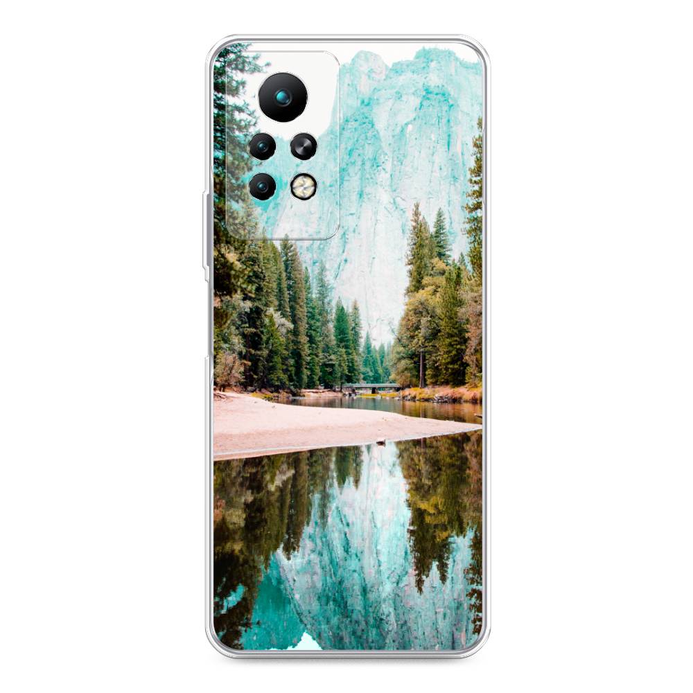 

Чехол Awog на Infinix Note 11 Pro "Горы 11", Разноцветный, 3100550-4