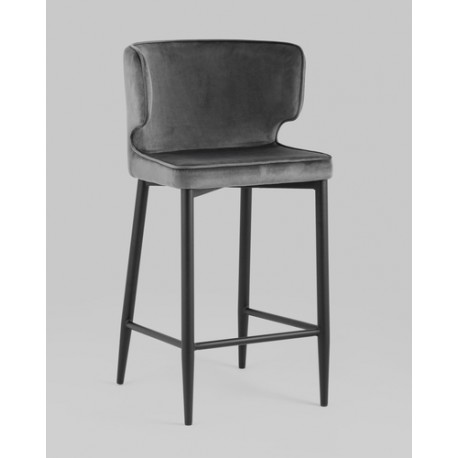 

Полубарный стул Stool Group, серый