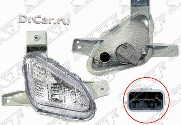 

Sat Фара Противотуманная Hyundai Sonata 17-20 Lh SAT ST3212018L