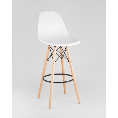 фото Стул dsw барный белый stool group