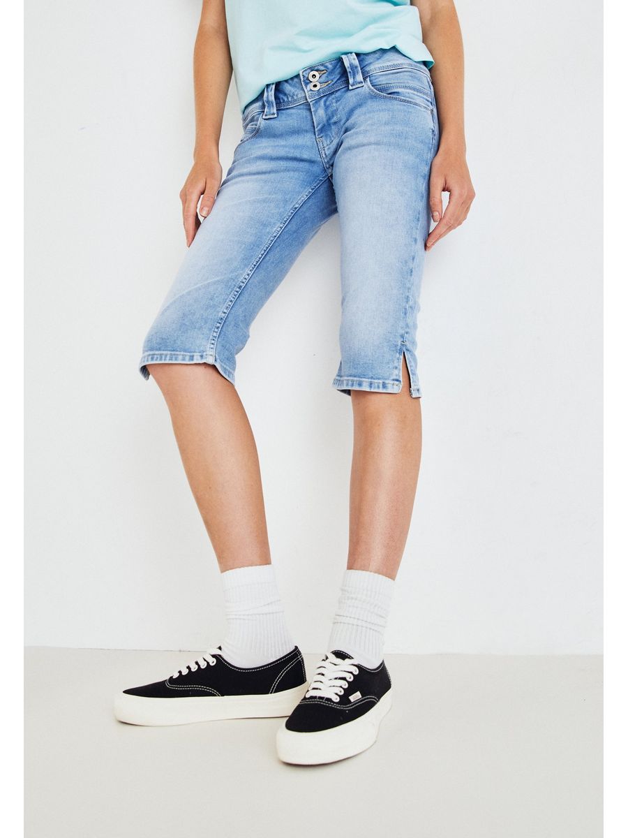 

Джинсовые шорты женские Pepe Jeans London PE121S06P синие 27, Синий, PE121S06P
