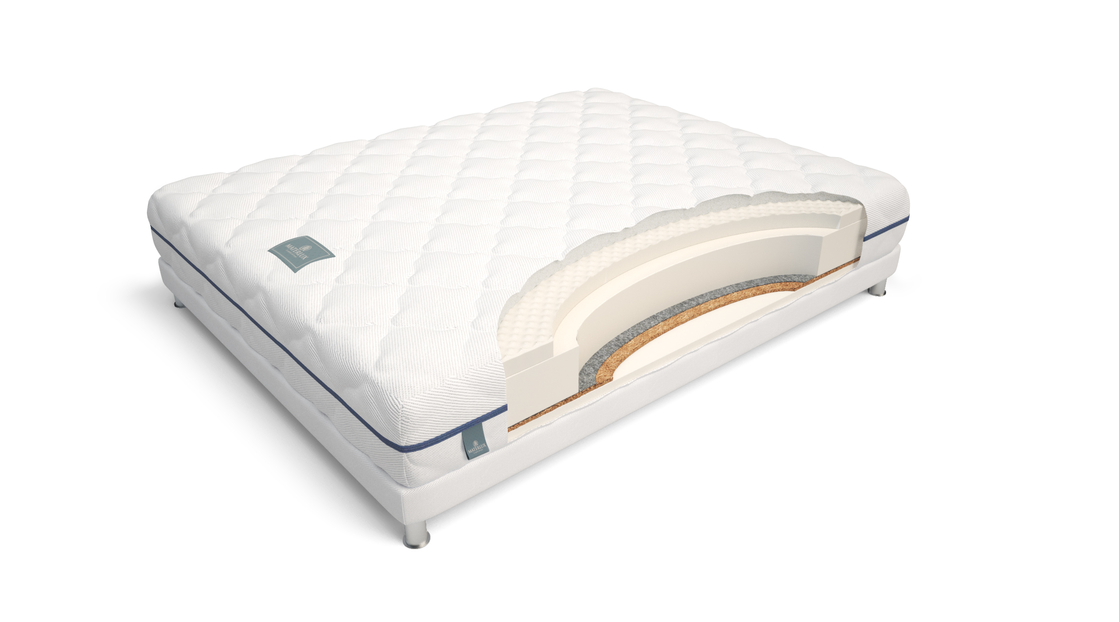 

Матрас Materlux Gela 120х200, Белый, Gela