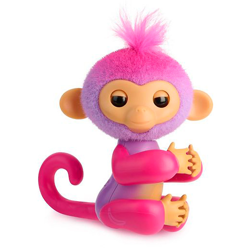 Игрушка Fingerlings 2 Charli, monkey, фиолетовый