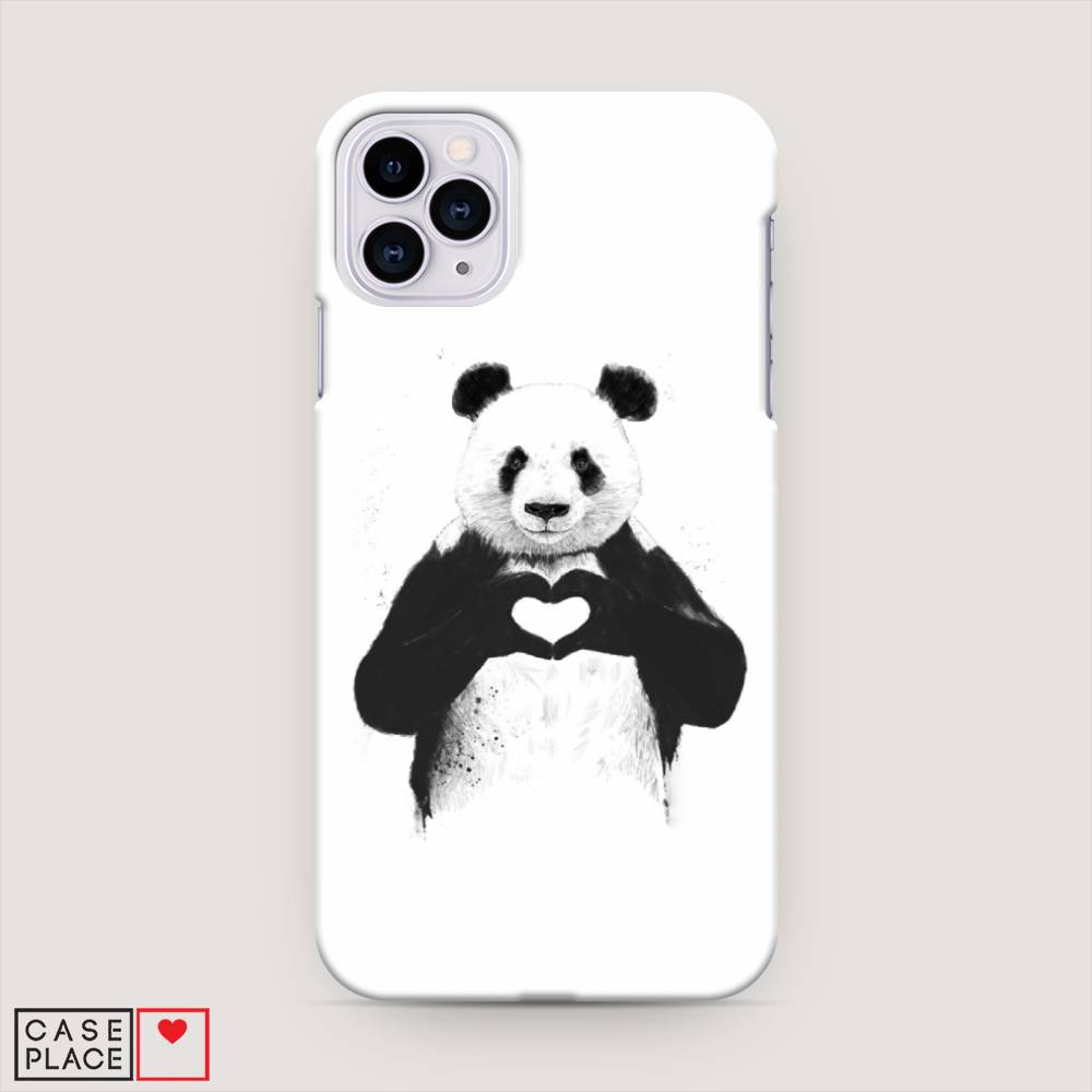 

Пластиковый чехол "Панда love" на Apple iPhone 11 Pro Max, 12220-7