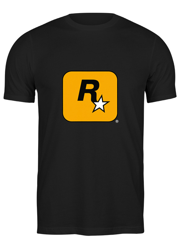 

Футболка мужская Printio Rockstar черная L, Черный, Rockstar
