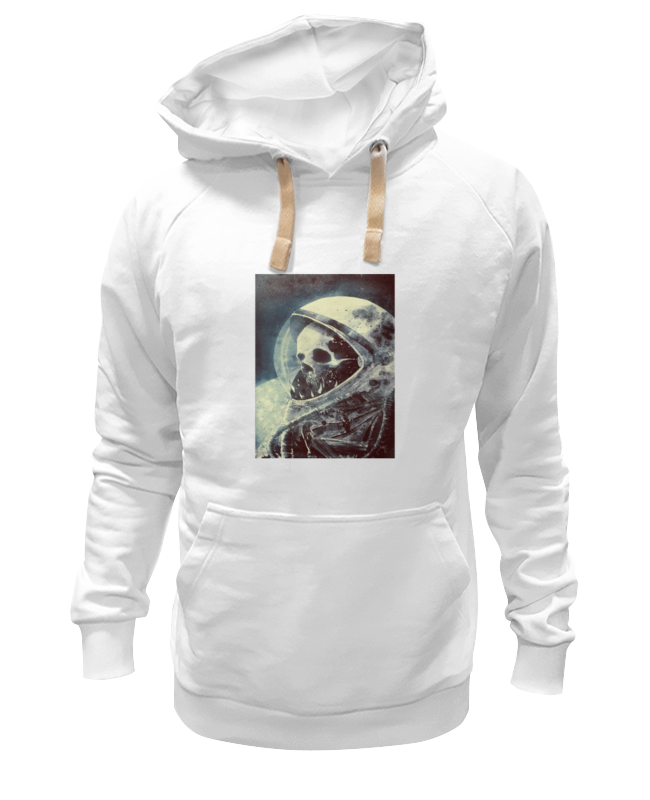 

Худи унисекс Printio Безлюдная космос белое 3XL, Белый, Безлюдный космос