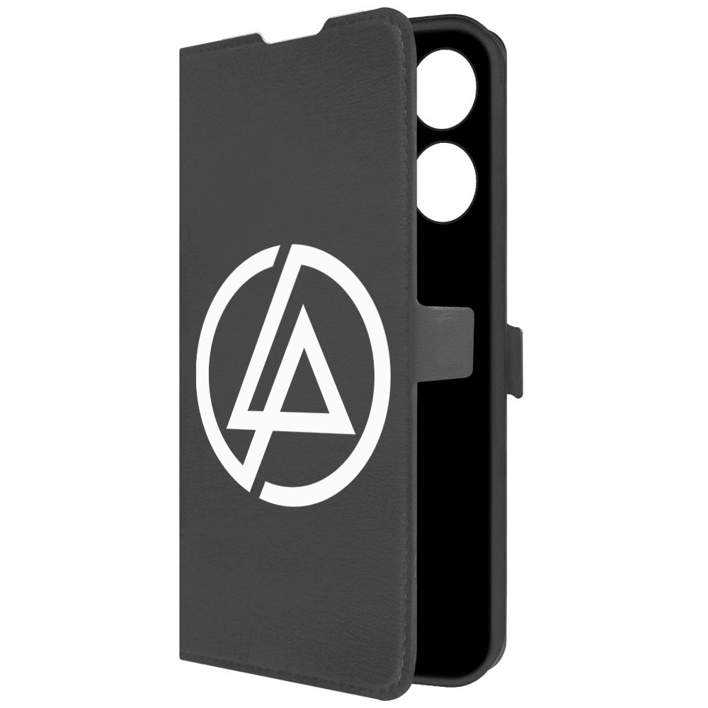 

Чехол-книжка Krutoff Eco Book для Tecno Spark 10 Pro Linkin Park черный