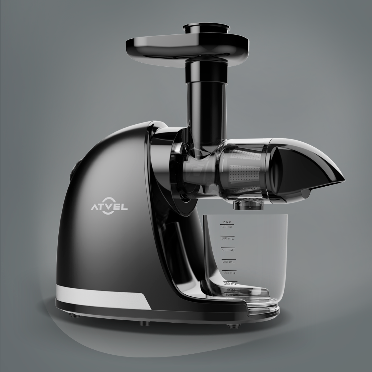 

Соковыжималка шнековая Atvel PowerTwist J3 150 Вт черный, 75203