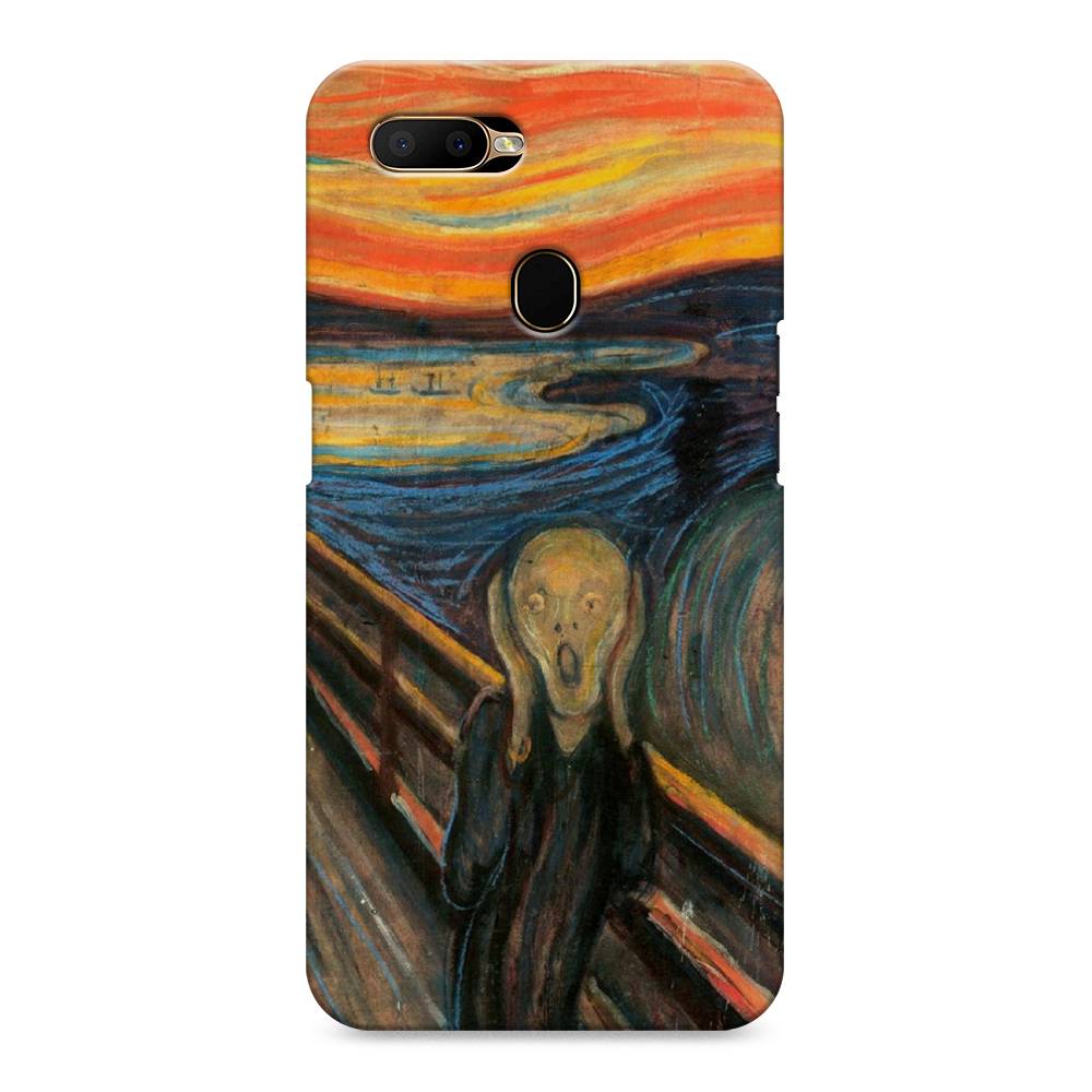 

Пластиковый чехол "Крик" на Oppo A5s, 252320-7
