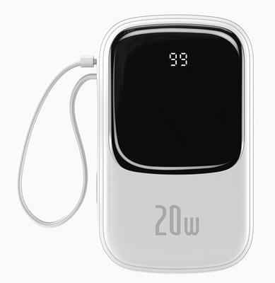 

Повербанк Baseus Qpow Digital Display Quick Charging Power Bank 20000mAh 20W, PPQD-H0
