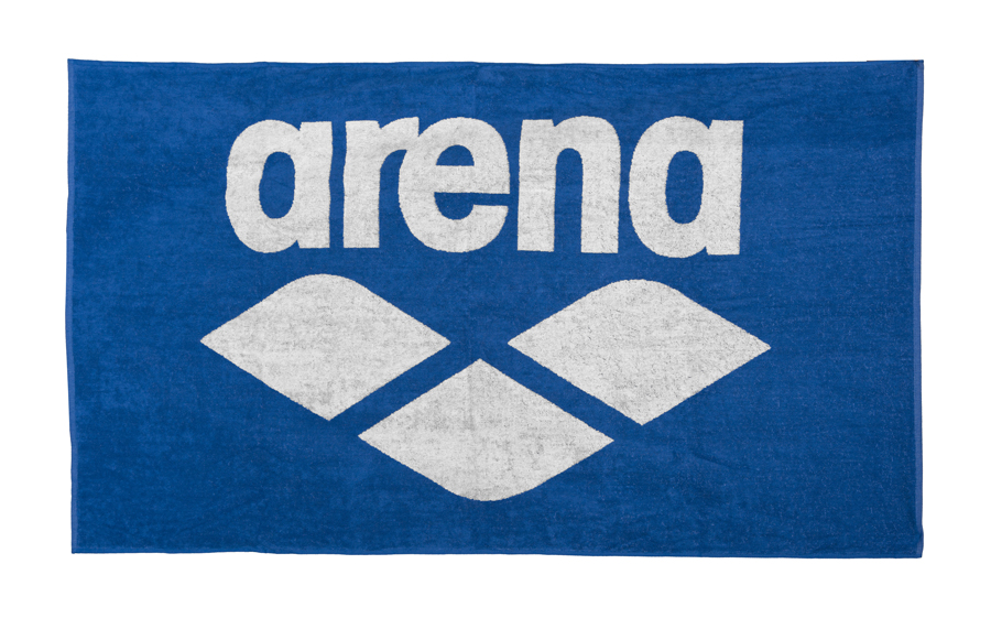 фото Полотенце arena pool soft towel 90x150 royal-white