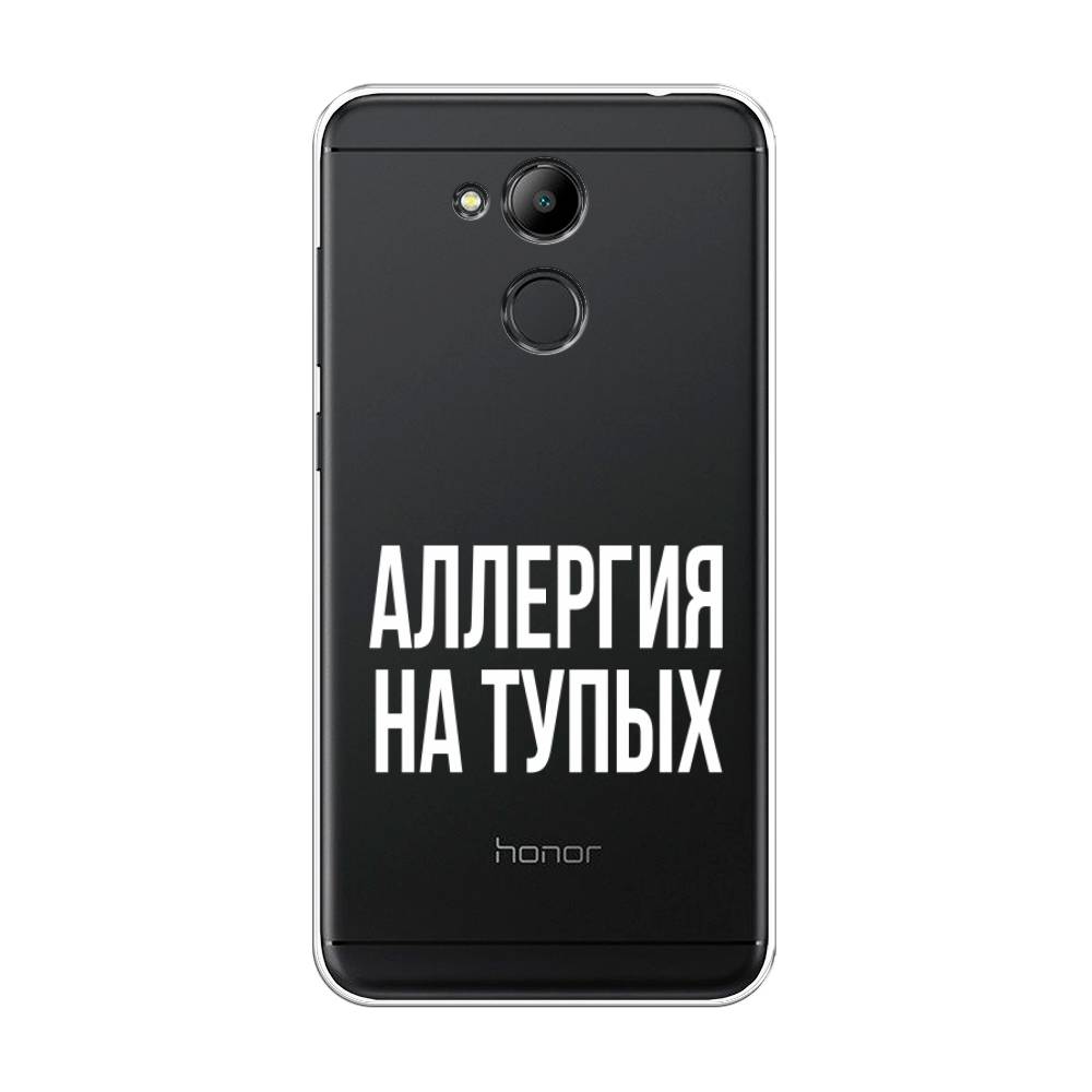 

Чехол Awog на Honor 6C Pro "Аллергия для тупых", Прозрачный;бежевый, 63850-6