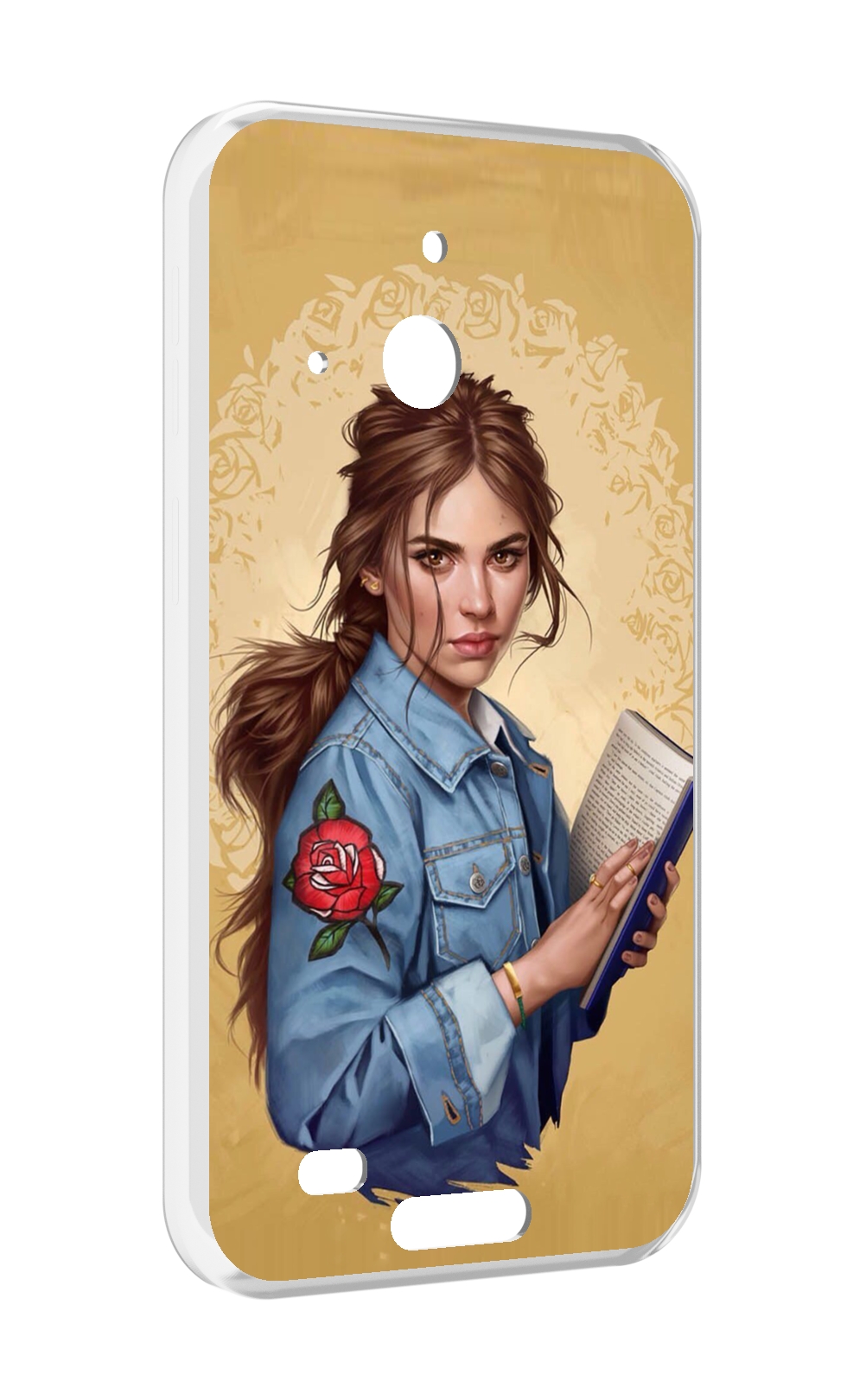 

Чехол MyPads девушка-в-бежевом-фоне для Oukitel WP20 / WP20 Pro, Прозрачный, Tocco