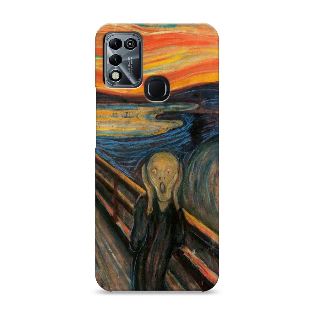 

Пластиковый чехол "Крик" на Infinix HOT 10 Play, 3100620-7