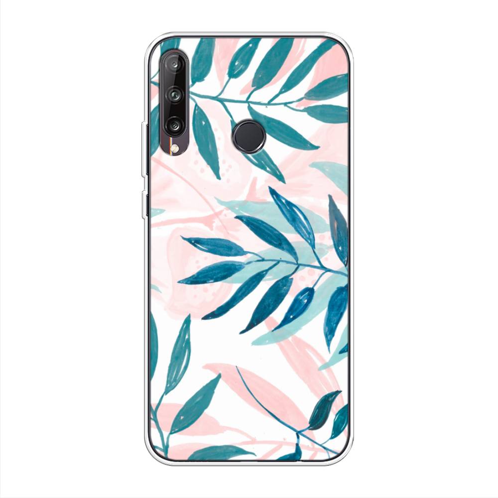 

Чехол Awog на Huawei Y7p "Акварельные веточки", Синий;зеленый;розовый, 6103350-7