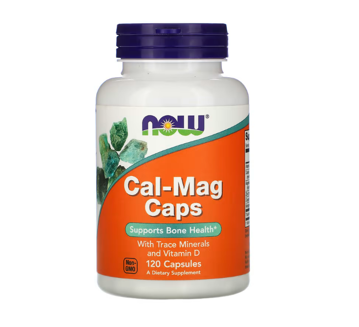 Купить Кальций-Магний, Now Cal-Mag Caps капсулы 120 шт.