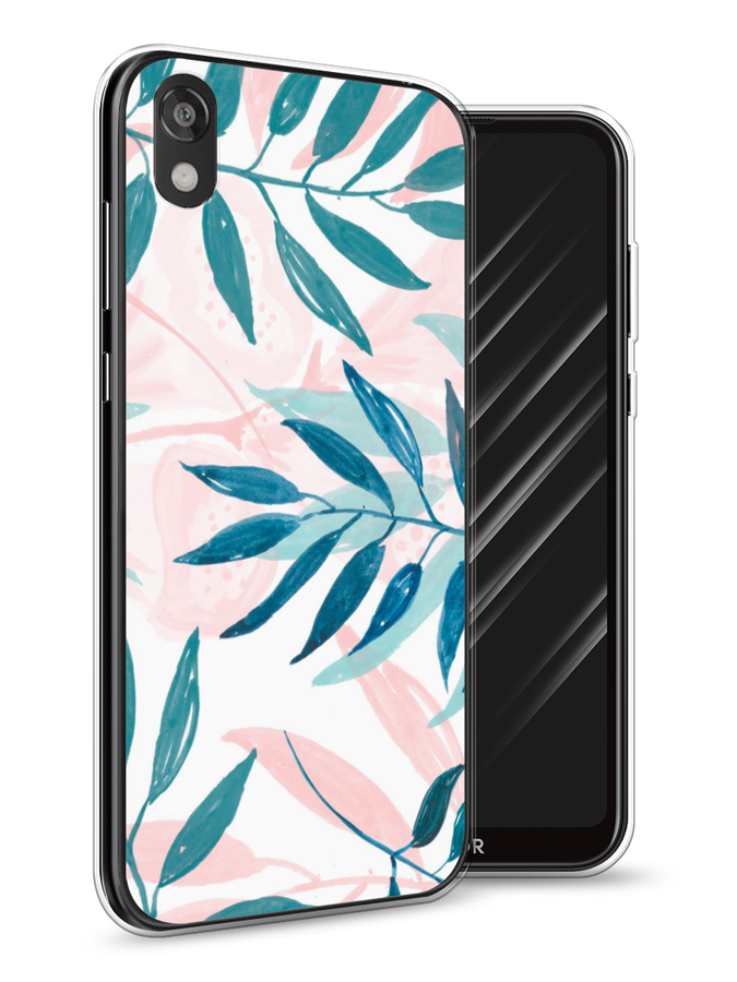 

Чехол Awog на Huawei Y5 2019 "Акварельные веточки", Синий;зеленый;розовый, 69050-7