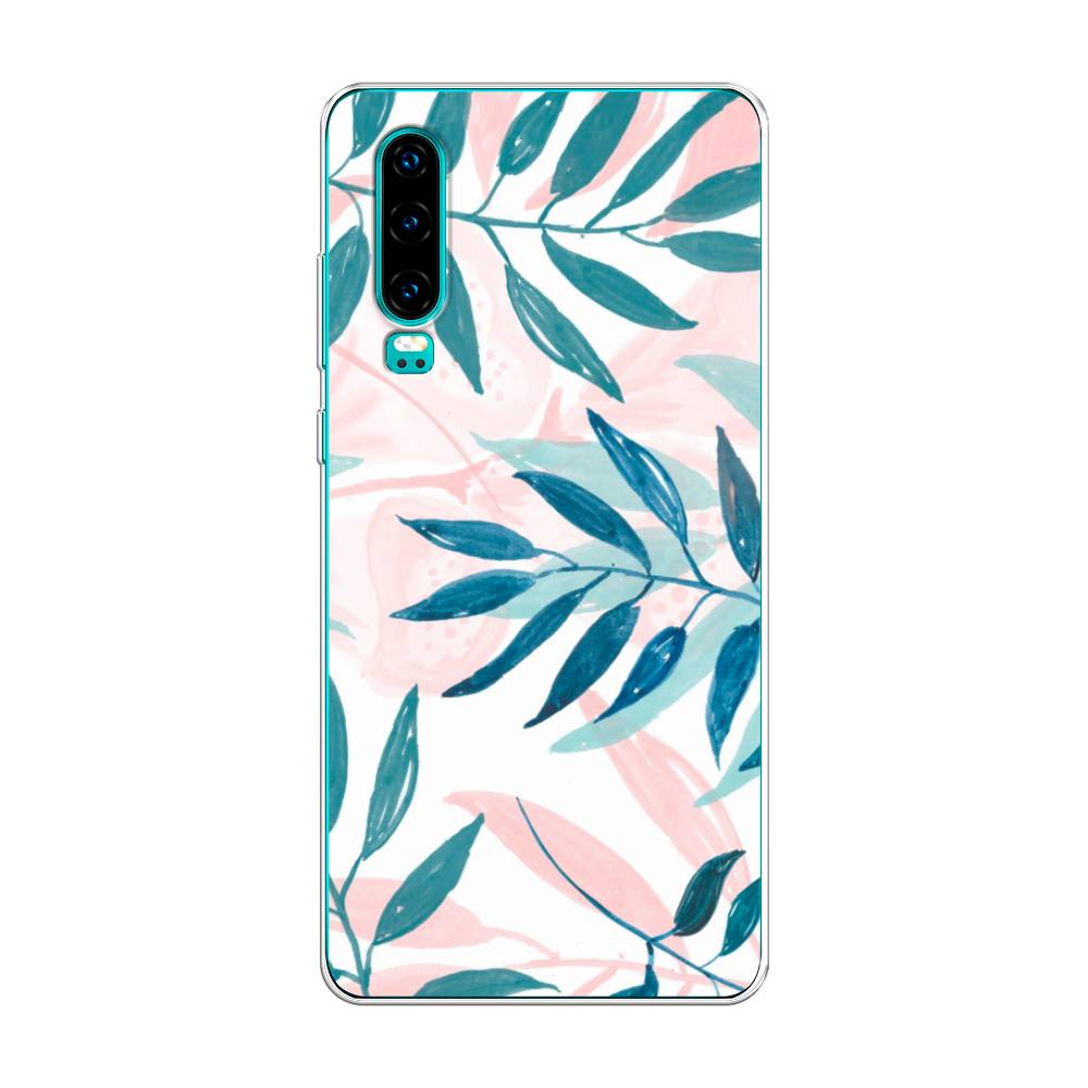 

Чехол Awog на Huawei P30 "Акварельные веточки", Синий;зеленый;розовый, 68550-7