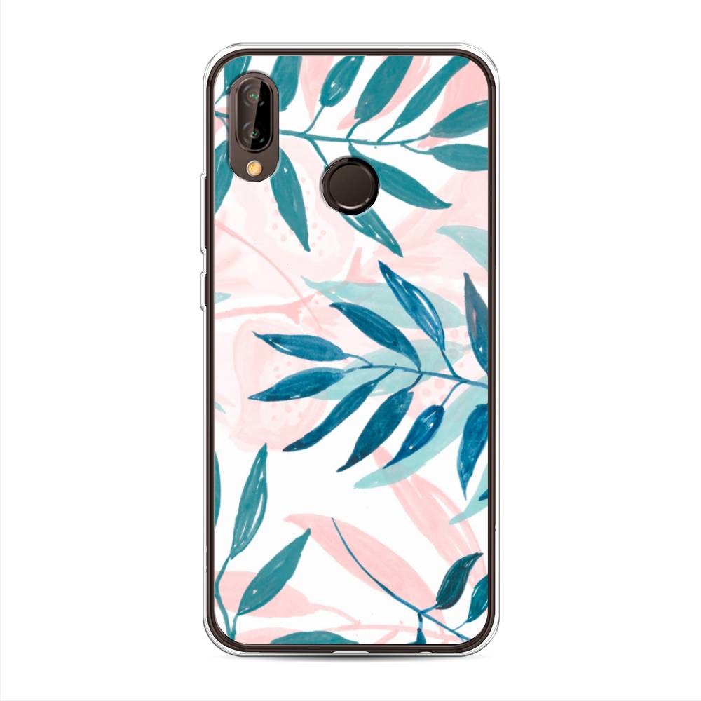 

Чехол Awog на Huawei Nova 3 "Акварельные веточки", Синий;зеленый;розовый, 66150-7