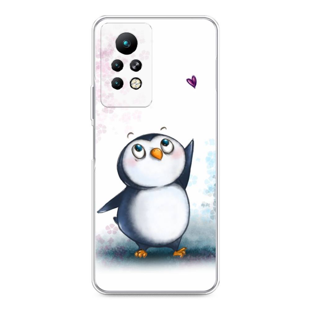 

Чехол Awog на Infinix Note 11 Pro "Пингвин и сердечко", Разноцветный, 3100550-1