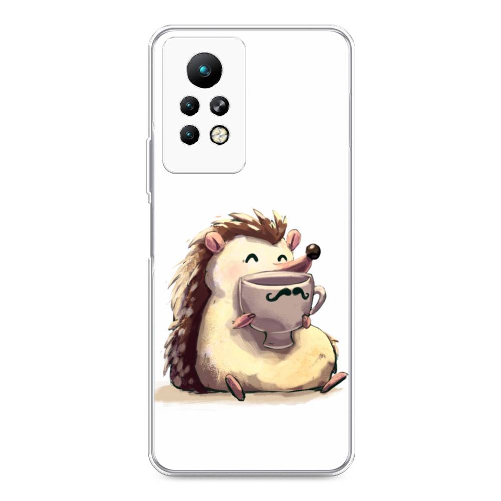 

Чехол Awog на Infinix Note 11 Pro "Еж кофеман", Разноцветный, 3100550-10