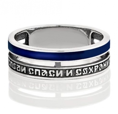 

Кольцо из серебра с эмалью р. 16,5 Kabarovsky 1-029-0007, 1-029-0007