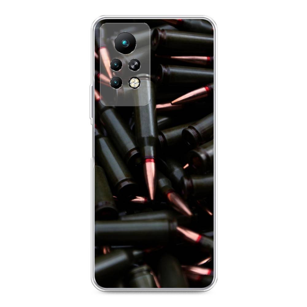 

Чехол Awog на Infinix Note 11 Pro "Пули черные", Разноцветный, 3100550-5