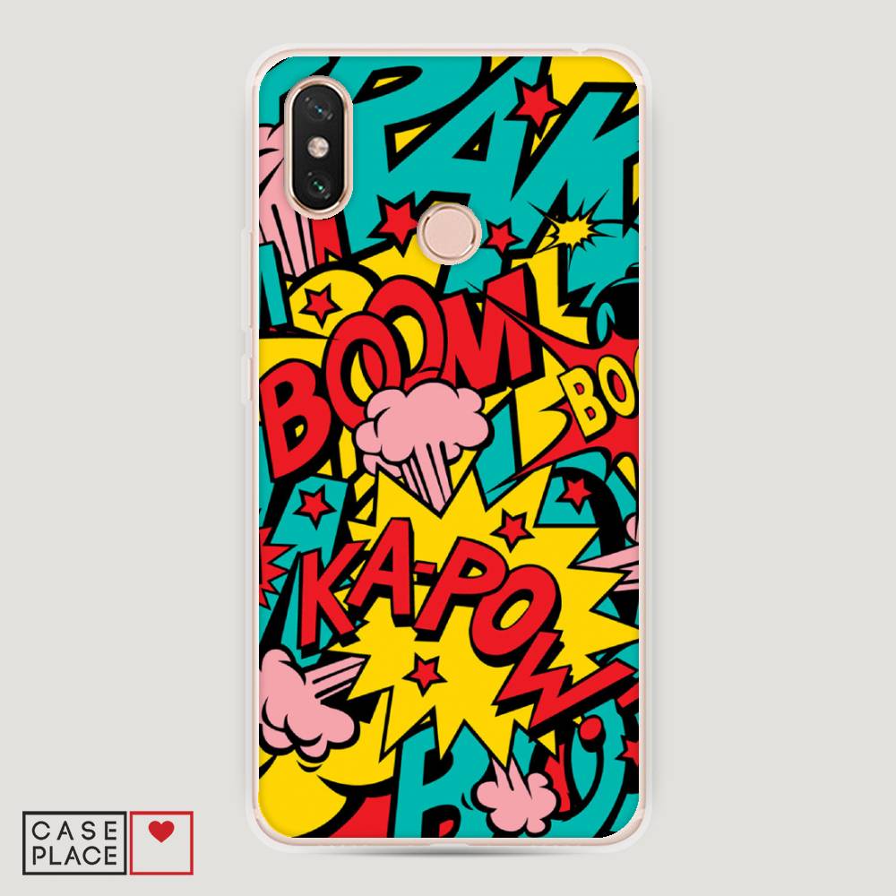

Пластиковый чехол "Постер pop art" на Xiaomi Mi Max 3