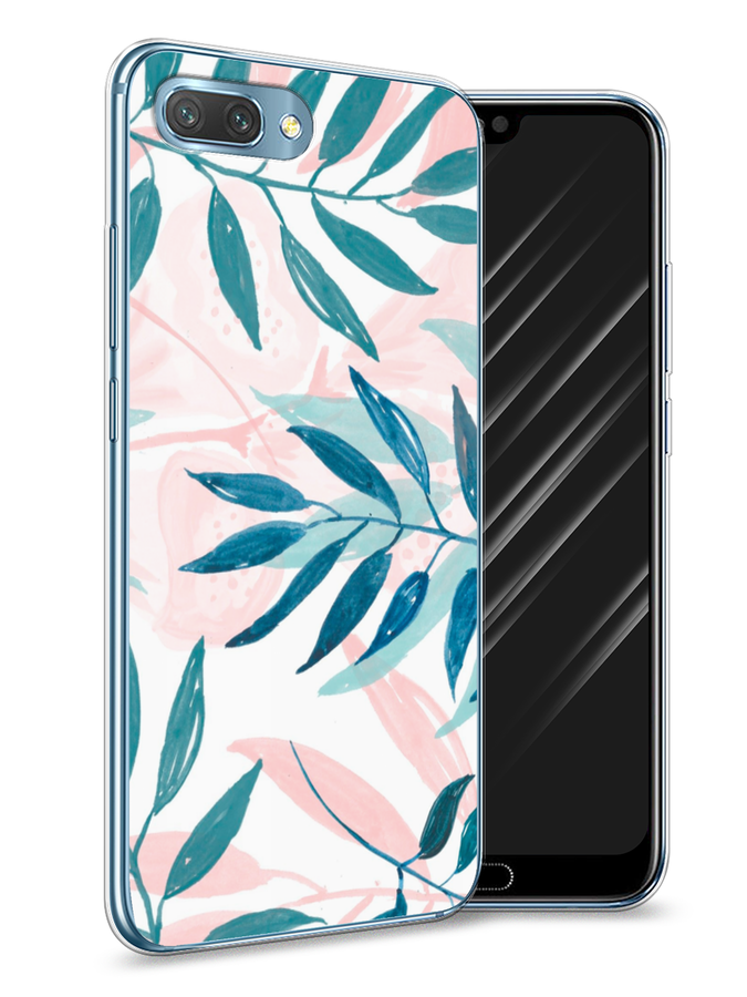

Чехол Awog на Honor 10 "Акварельные веточки", Синий;зеленый;розовый, 65350-7