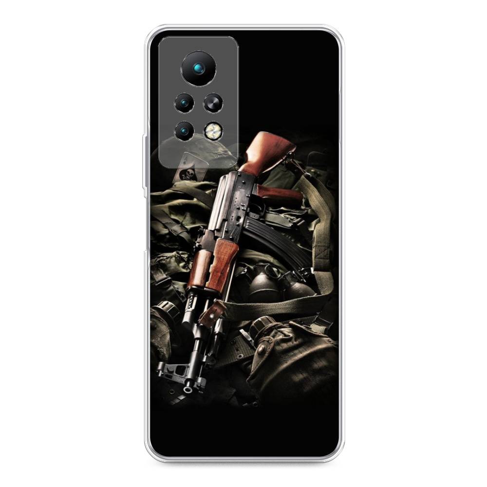 

Чехол Awog на Infinix Note 11 Pro "Автомат", Разноцветный, 3100550-5