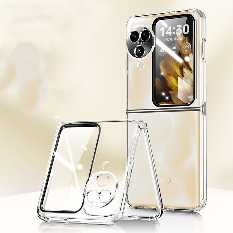 

Чехол MyPads для Oppo Find N3 прозрачный, OPPO Find N3 Flip