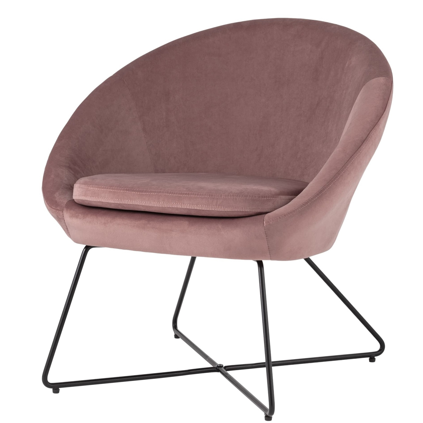 фото Кресло колумбия пыльно-розовое stool group