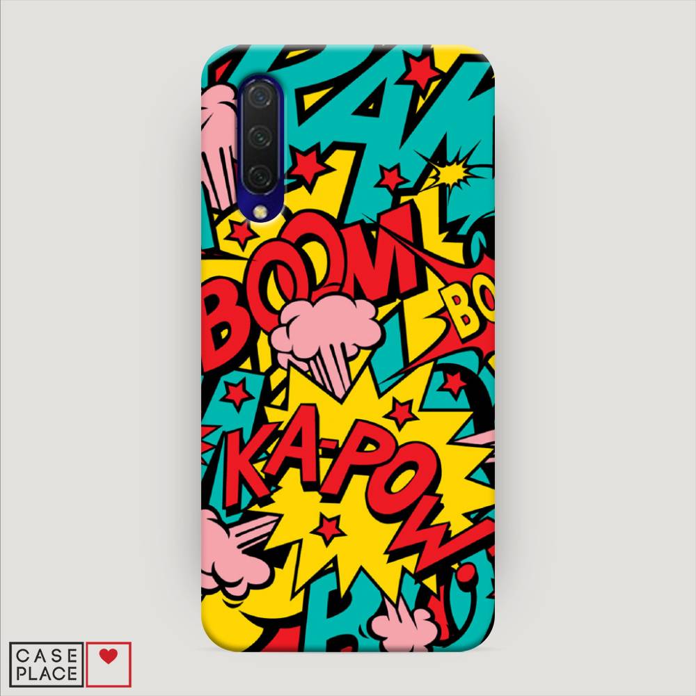 фото Пластиковый чехол "постер pop art" на xiaomi mi 9 lite awog