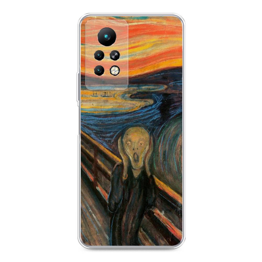 

Чехол Awog на Infinix Note 11 Pro "Крик", Разноцветный, 3100550-9