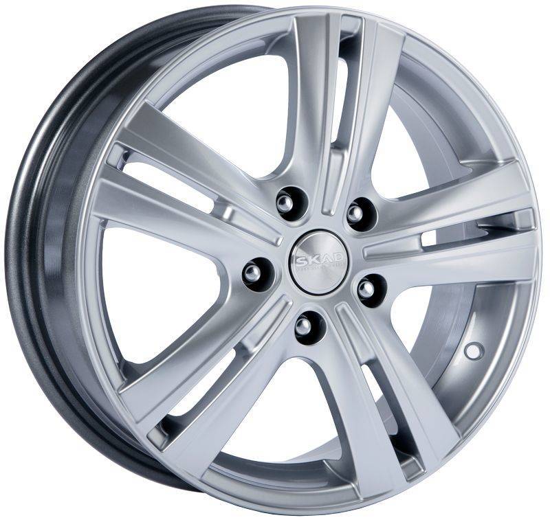 

Колесный диск Скад БАГИРА 6x16/5x114.3 D67.1 ET45, Серебристый