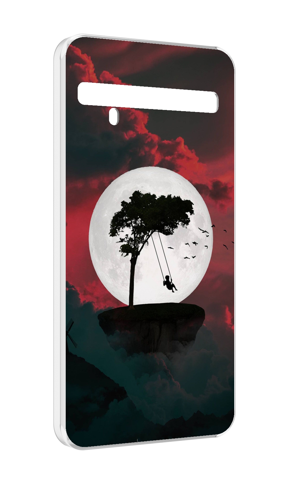 

Чехол MyPads качели-над-пропастью для TCL 10 Pro / TCL 10 + Plus, Прозрачный, Tocco
