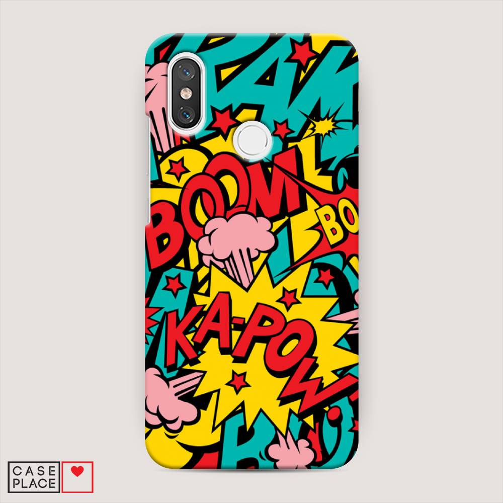 

Пластиковый чехол "Постер pop art" на Xiaomi Mi 8, 33520-7