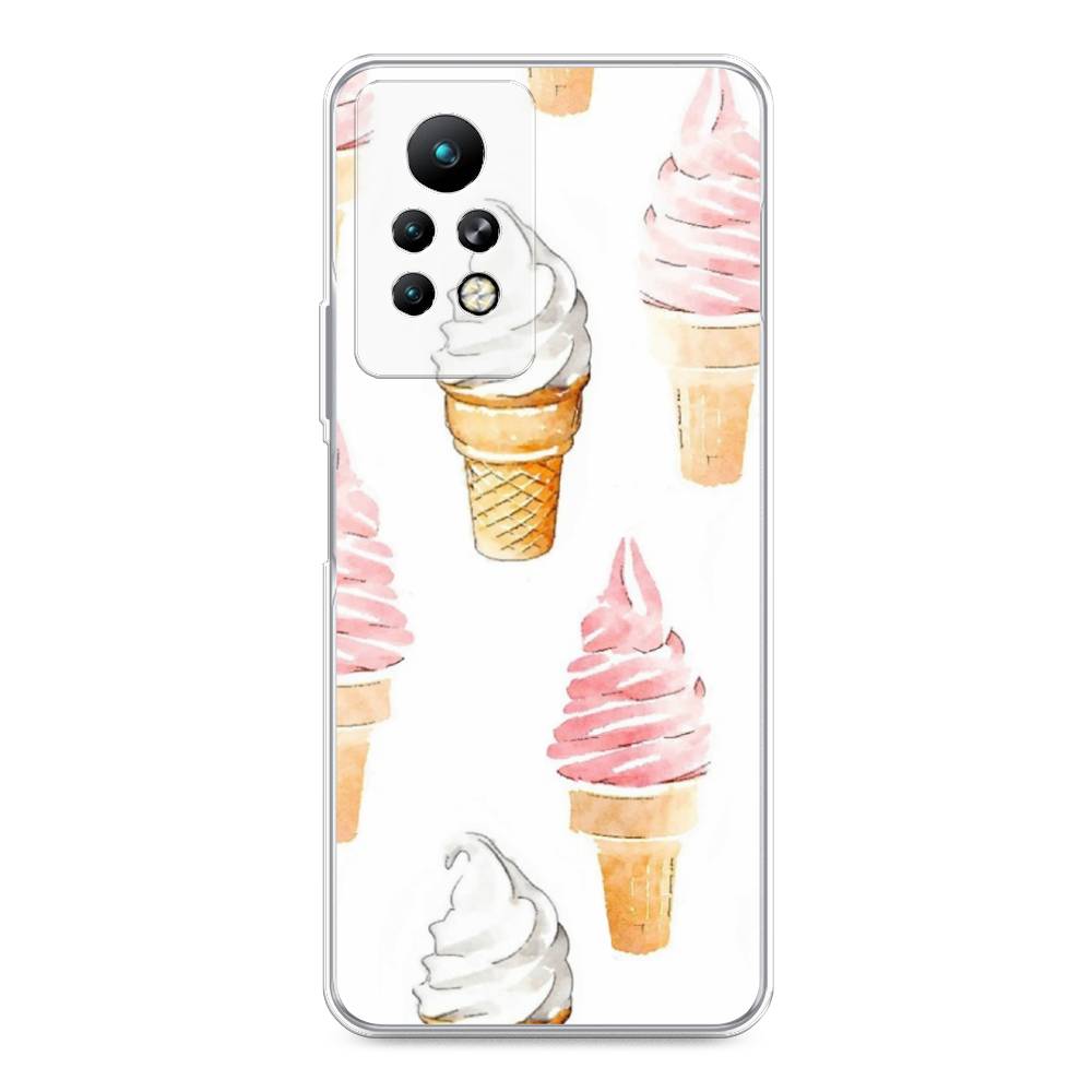 

Чехол Awog на Infinix Note 11 Pro "Нарисованное мороженое", Разноцветный, 3100550-10