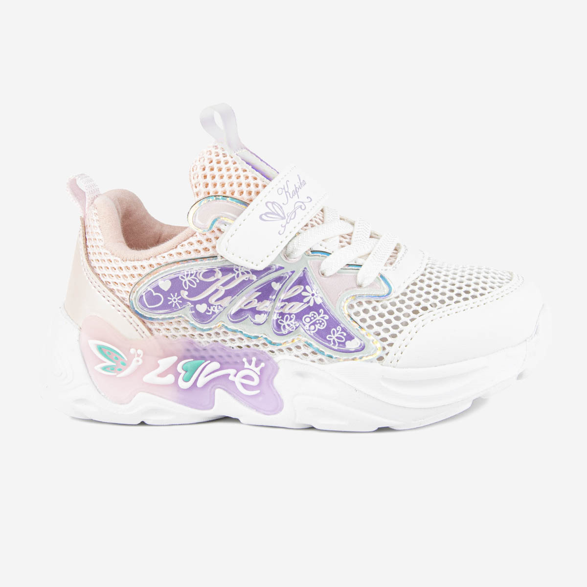 

Кроссовки Kapika 72432н, розовый/белый, 30, 72432н