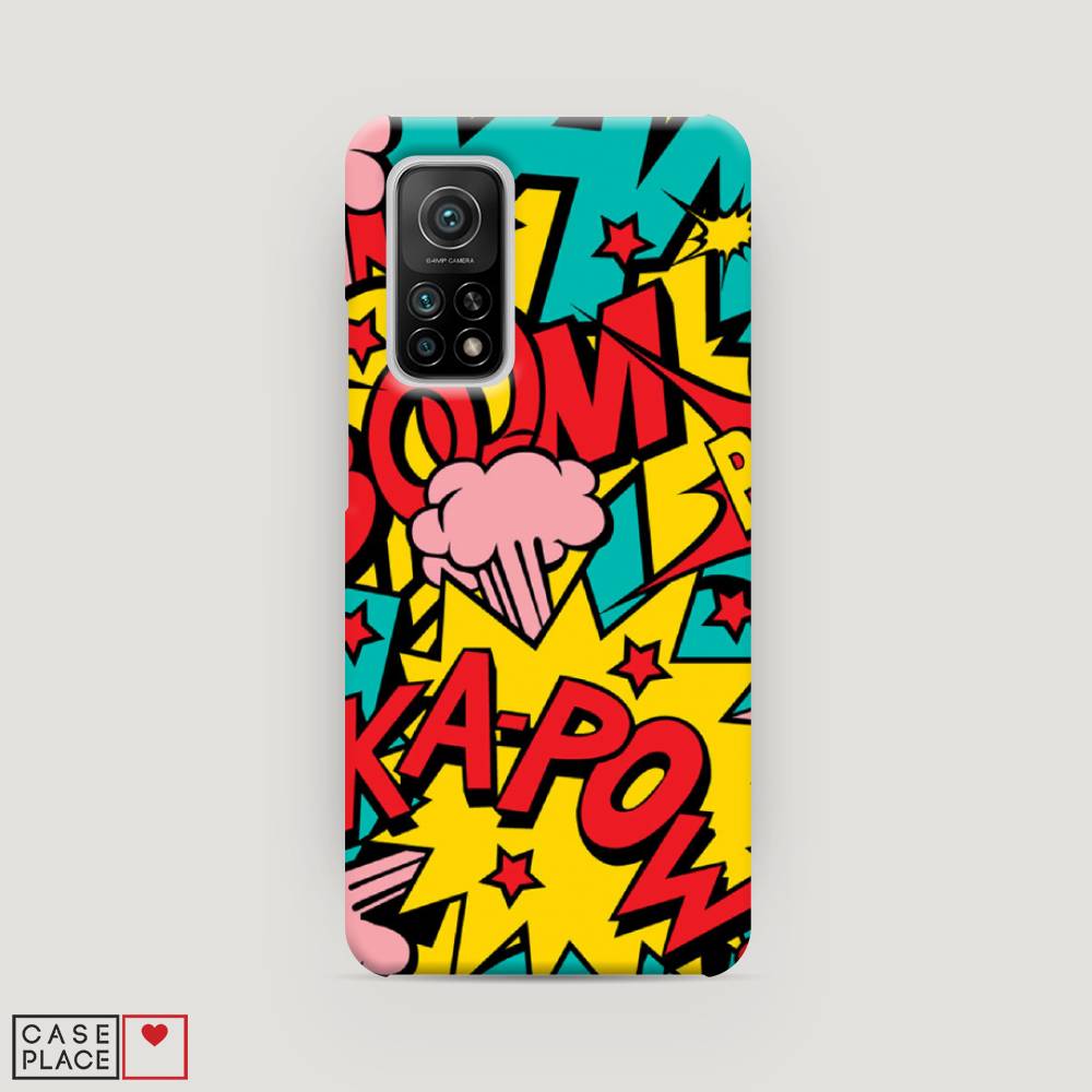 

Пластиковый чехол "Постер pop art" на Xiaomi Mi 10T Pro, 37720-7