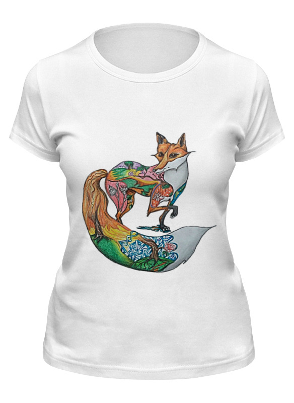 

Футболка женская Printio Lissa art белая 2XL, Белый, Lissa art